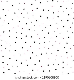 Dark Pink vector seamless background with bubbles. Blurred decorative design in abstract style with bubbles. Trendy design for wallpaper, fabric makers.