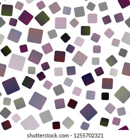 Dark Pink vector seamless background with rectangles. Rectangles on abstract background with colorful gradient. Modern template for your landing page.