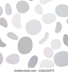Dark Pink vector seamless background with bubbles. Illustration with set of shining colorful abstract circles. Trendy design for wallpaper, fabric makers.