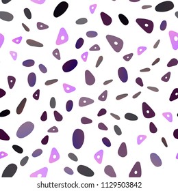 Dark Pink vector seamless cover in polygonal style with circles. Beautiful illustration with circles, triangles in nature style. Pattern for busines ad, booklets, leaflets