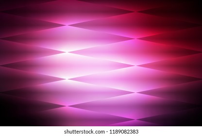 Dark Pink vector seamless cover in polygonal style. Rectangles on abstract background with colorful gradient. Template for business cards, websites.