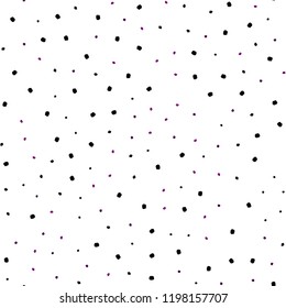 Dark Pink vector seamless cover with spots. Blurred decorative design in abstract style with bubbles. Trendy design for wallpaper, fabric makers.