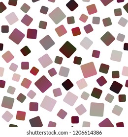 Dark Pink vector seamless cover in polygonal style. Modern abstract illustration with colorful rectangles. Pattern for commercials.