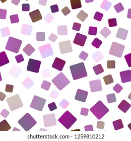 Dark Pink vector seamless cover in polygonal style. Decorative design in abstract style with rectangles. Modern template for your landing page.