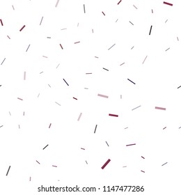 Dark Pink vector seamless pattern with narrow lines. Lines on blurred abstract background with gradient. The pattern can be used for busines ad, booklets, leaflets