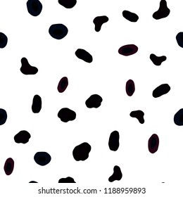 Dark Pink vector seamless pattern with spheres. Blurred bubbles on abstract background with colorful gradient. Trendy design for wallpaper, fabric makers.