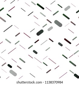 Dark Pink vector seamless template with repeated sticks. Decorative shining illustration with lines on abstract template. Best design for your ad, poster, banner.