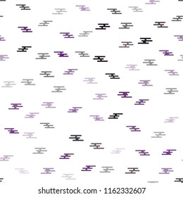 Dark Pink vector seamless template with repeated sticks. Lines on blurred abstract background with gradient. The pattern can be used for busines ad, booklets, leaflets