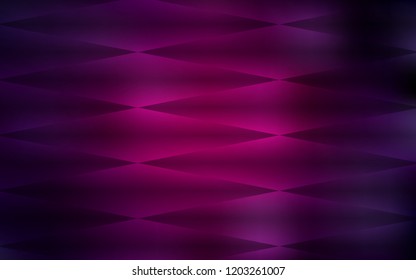 Dark Pink vector seamless template with crystals, rectangles. Rectangles on abstract background with colorful gradient. Trendy design for wallpaper, fabric makers.
