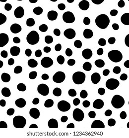 Dark Pink vector seamless template with spots. Colorful illustration with blurred circles in nature style. Template for business cards, websites.