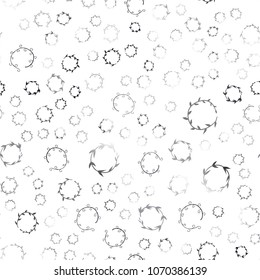 Dark Pink vector seamless  texture with disks. Glitter abstract illustration with blurred drops of rain. Pattern can be used for beautiful websites.