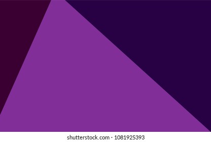 Dark Pink vector shining triangular layout. Geometric illustration in Origami style with gradient.  A completely new template for your business design.