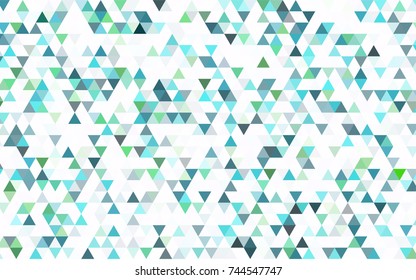 Dark Pink vector shining triangular background. A completely new color illustration in a vague style. The completely new template can be used for your brand book.