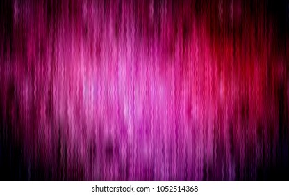 Dark Pink vector template with abstract circles. Modern gradient abstract illustration with bandy lines. A new texture for your  ad, booklets, leaflets.