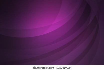 Dark Pink vector template with abstract circles. A vague circumflex abstract illustration with gradient. The elegant pattern for brand book.
