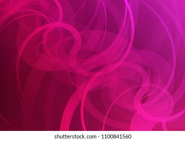 Dark Pink vector template with abstract lines. Colorful illustration in abstract marble style with gradient. Marble design for your web site.