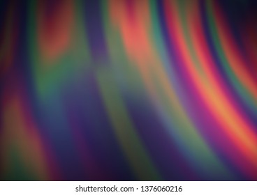 Dark Pink vector template with abstract lines. An elegant bright illustration with gradient. Marble design for your web site.