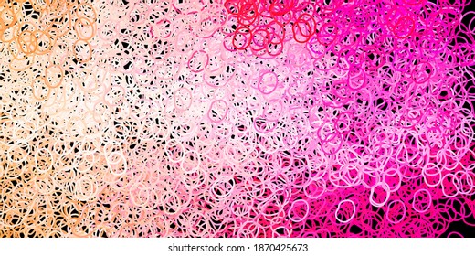 Dark pink vector template with abstract forms. Colorful illustration with simple gradient shapes. Smart design for your business.