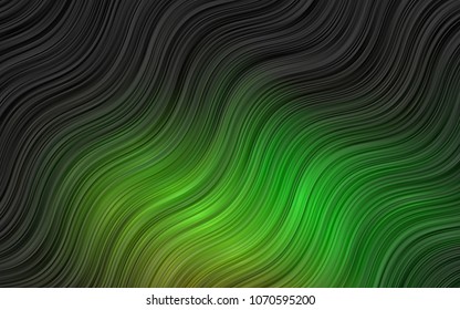 Dark Pink vector template with bent ribbons. Geometric illustration in marble style with gradient.  The template for cell phone backgrounds.