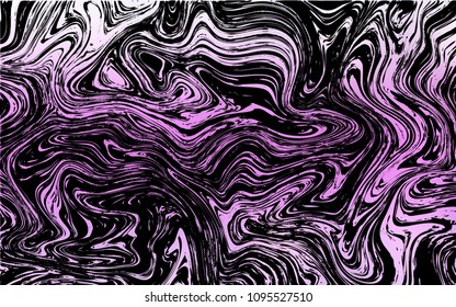 Dark Pink vector template with bent ribbons. Geometric illustration in marble style with gradient.  A new texture for your  ad, booklets, leaflets.