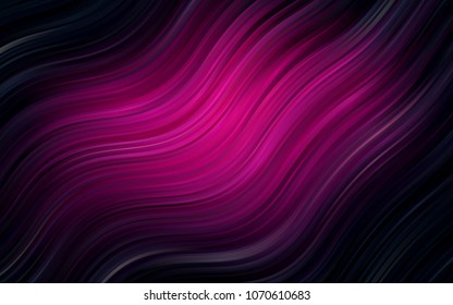 Dark Pink vector template with bubble shapes. A completely new color illustration in marble style. The best blurred design for your business.