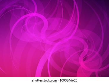 Dark Pink vector template with bubble shapes. Creative geometric illustration in marble style with gradient. Marble style for your business design.