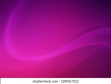 Dark Pink vector template with bubble shapes. An elegant bright illustration with gradient. A completely new marble design for your business.