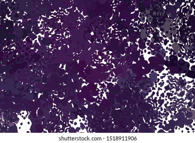 Dark Pink vector template with chaotic shapes. Illustration with colorful gradient shapes in abstract style. Background for a cell phone.