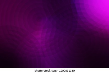 Dark Pink vector template with circles. Blurred bubbles on abstract background with colorful gradient. Beautiful design for your business advert.