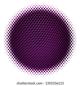 Dark Pink vector template with circles. Illustration with set of shining colorful abstract spheres. Pattern for business ads.