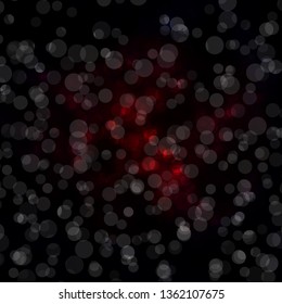 Dark Pink vector template with circles. Illustration with set of shining colorful abstract spheres. Design for your commercials.