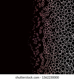 Dark Pink vector template with circles. Modern abstract illustration with colorful circle shapes. Pattern for booklets, leaflets.