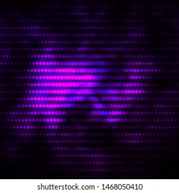 Dark Pink vector template with circles. Colorful illustration with gradient dots in nature style. New template for your brand book.