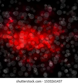 Dark Pink vector template with circles. Abstract illustration with colorful spots in nature style. Pattern for wallpapers, curtains.