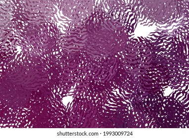 Dark Pink vector template with curved lines. A sample with colorful lines, shapes. Pattern for your design.