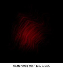 Dark Pink vector template with curves. Abstract gradient illustration with wry lines. Pattern for booklets, leaflets.