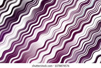 Dark Pink vector template with lines, ovals. Brand-new colored illustration in marble style with gradient. The template for cell phone backgrounds.
