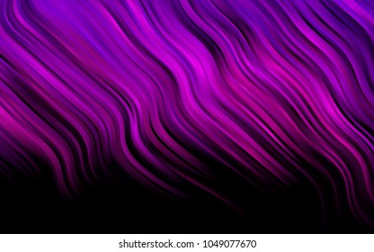 Dark Pink vector template with liquid shapes. Creative illustration in halftone marble style with gradient. A new texture for your  ad, booklets, leaflets.