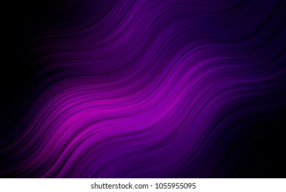 Dark Pink vector template with liquid shapes. Shining crooked illustration in marble style. Textured wave pattern for backgrounds.