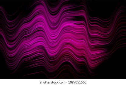 Dark Pink vector template with liquid shapes. An elegant bright illustration with gradient. Brand-new design for your ads, poster, banner.