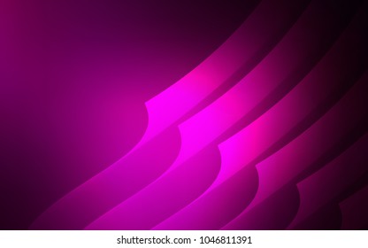 Dark Pink vector template with repeated sticks. Glitter abstract illustration with colored sticks. The pattern for ad, booklets, leaflets.