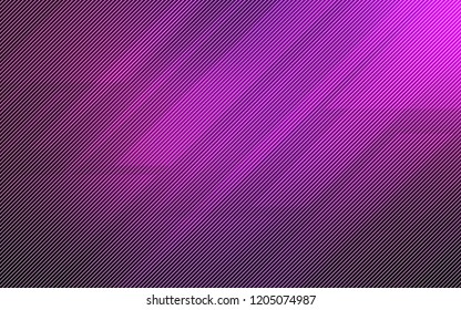 Dark Pink vector template with repeated sticks. Glitter abstract illustration with colored sticks. Pattern for your busines websites.