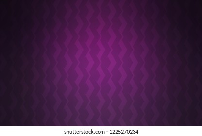 Dark Pink vector template with repeated sticks. Blurred decorative design in simple style with lines. Pattern for ads, posters, banners.