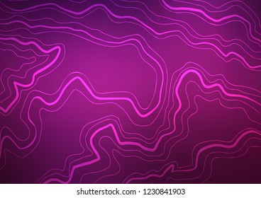 Dark Pink vector template with repeated sticks. Lines on blurred abstract background with gradient. The pattern can be used for websites.