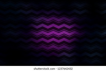 Dark Pink vector template with repeated sticks. Colorful shining illustration with lines on abstract template. Pattern for ads, posters, banners.