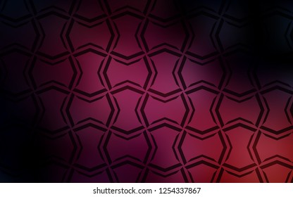 Dark Pink vector template with repeated sticks. Decorative shining illustration with lines on abstract template. Template for your beautiful backgrounds.