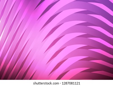 Dark Pink vector template with repeated sticks. Blurred decorative design in simple style with lines. The pattern can be used as ads, poster, banner for commercial.