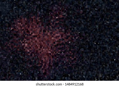 Dark Pink vector template with rhombus. Abstract gradient illustration with rectangles. Modern template for your landing page.