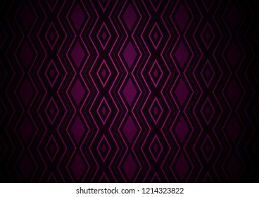 Dark Pink vector template with sticks, squares. Colorful lines, squares on abstract background with gradient. Pattern for business booklets, leaflets.