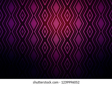 Dark Pink vector template with sticks, squares. Shining colorful illustration with lines, rectangles. Smart design for your business advert.